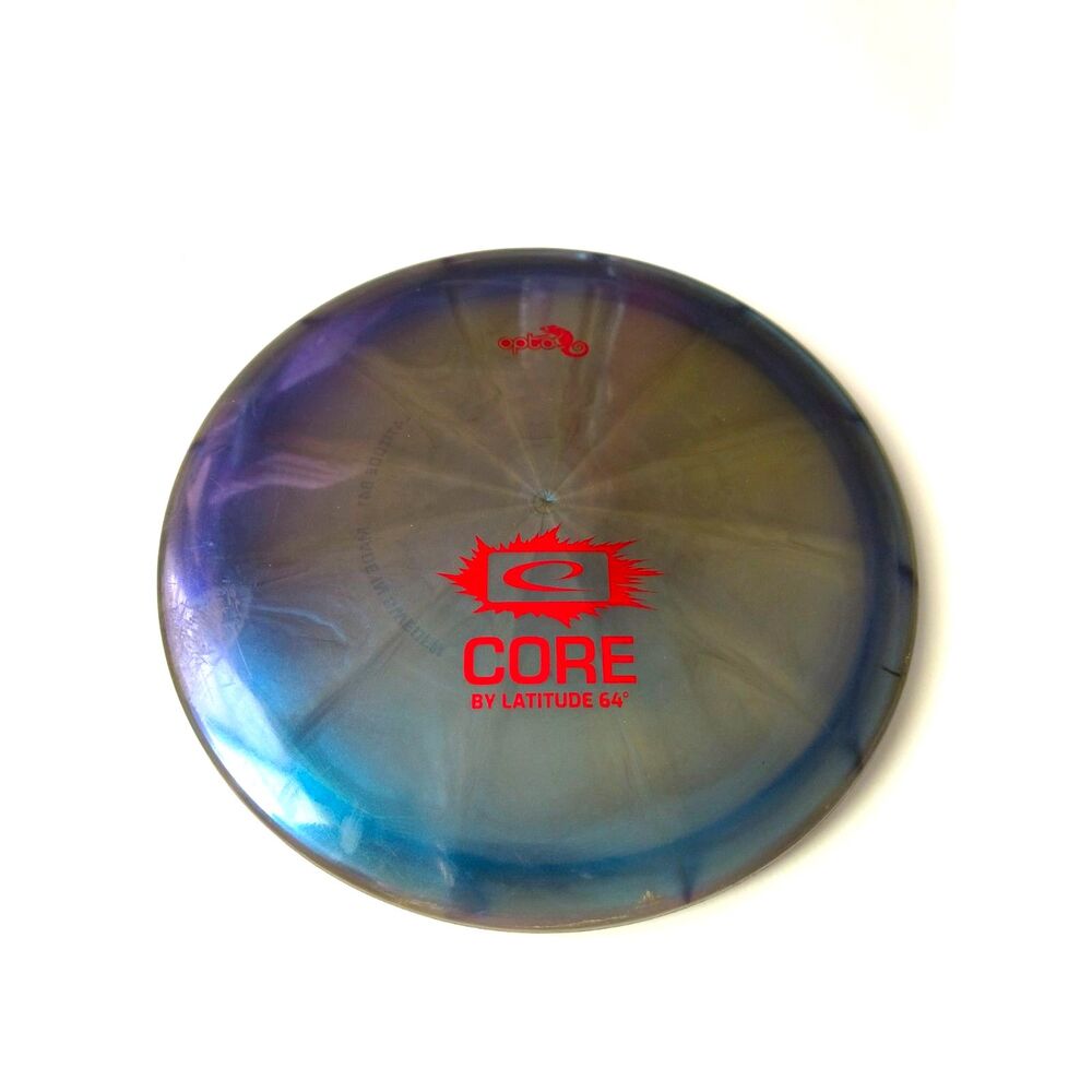Latitude 64 Opto Core Disc Golf Mid Range Chameleon Purple blue shift 177g EUC